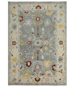 Rizzy Home Envision ENV997 Gray / Beige Area Rug 6 ft. X 9 ft. Rectangle