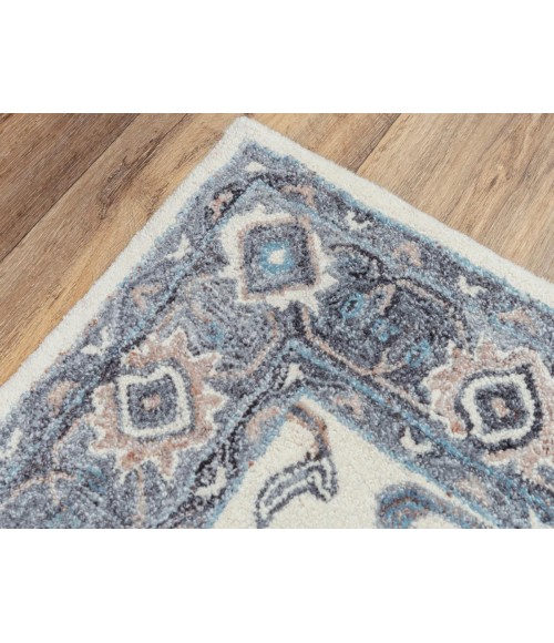 Rizzy Essence Area Rug ESS102 5' x 7'6" Beige/Gray