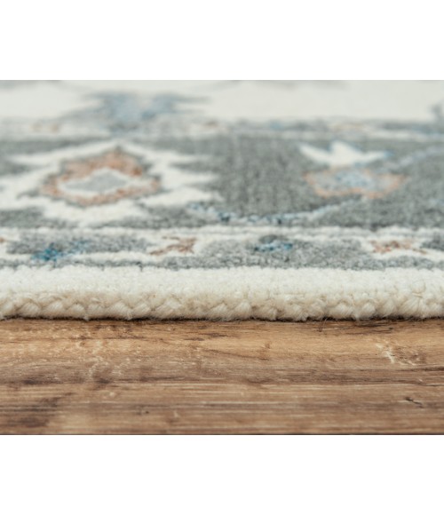 Rizzy Essence Area Rug ESS101 5' x 7'6" Ivory/Gray