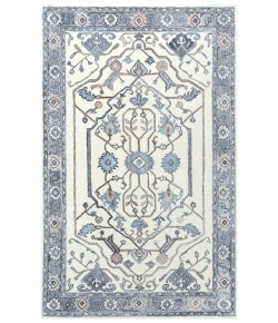 Rizzy Home Essence ESS102 Beige / Gray Area Rug 5 ft. X 7 ft. 6 in. Rectangle