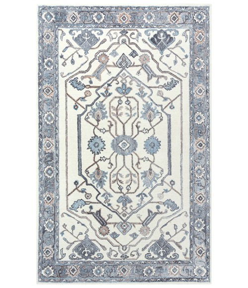 Rizzy Essence Area Rug ESS102 5' x 7'6" Beige/Gray