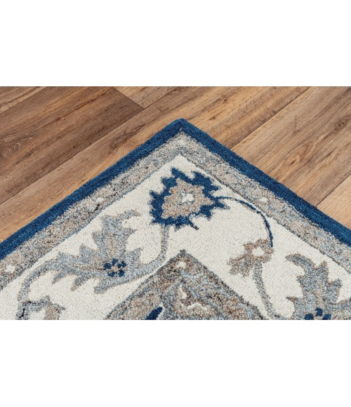 Rizzy Essence Area Rug ESS105 8'6" x 11'6" Navy