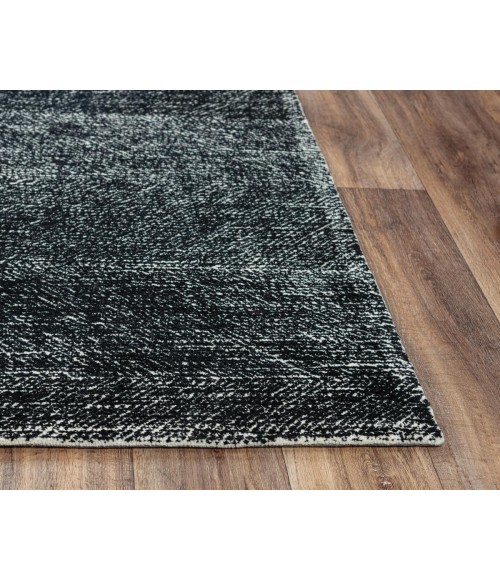 Rizzy Etchings Area Rug ETC101 5' X 7'6" Black