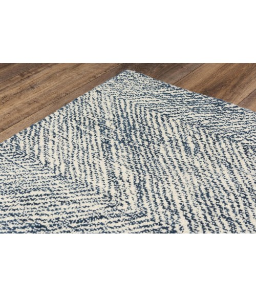 Rizzy Etchings Area Rug ETC102 5' X 7'6" Navy