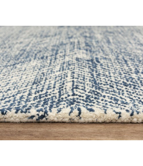 Rizzy Etchings Area Rug ETC102 5' X 7'6" Navy