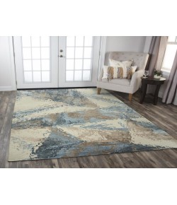 Rizzy Home Finesse FIN113 Neutral Area Rug 6 ft. X 9 ft. Rectangle