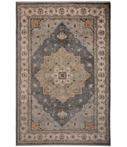 Rizzy Home Hallmark Gray HAL231 8 ft. X 10 ft. Rectangle Rug