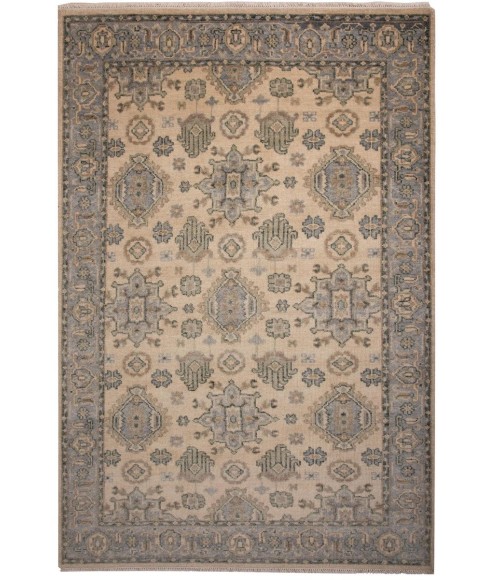 Rizzy Home Hallmark Beige/Gray HAL667 6 ft. X 9 ft. Rectangle Rug