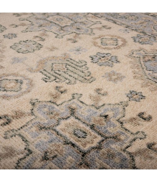 Rizzy Home Hallmark Beige/Gray HAL667 6 ft. X 9 ft. Rectangle Rug