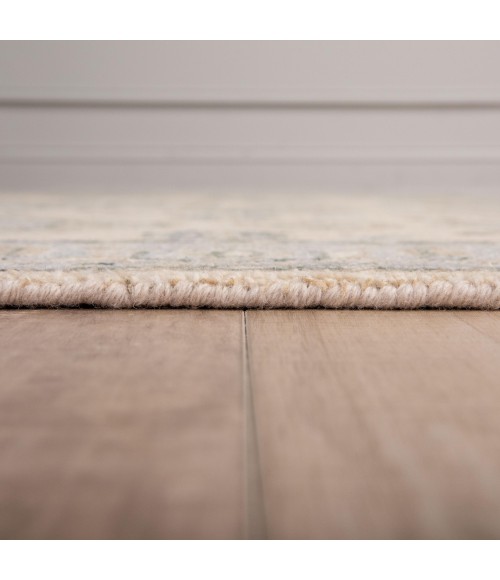 Rizzy Home Hallmark Beige/Gray HAL667 6 ft. X 9 ft. Rectangle Rug