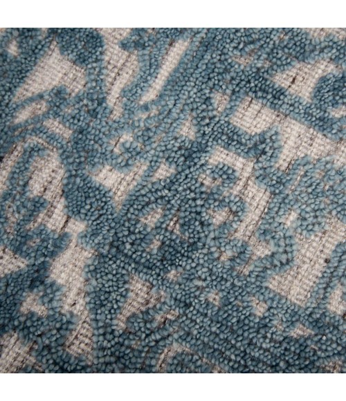 Rizzy Home Hilton Blue HTN717 8 ft. X 10 ft. Rectangle Rug