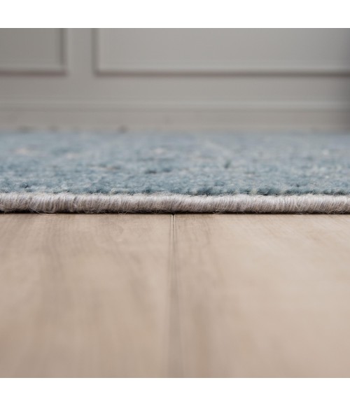 Rizzy Home Hilton Blue HTN717 8 ft. X 10 ft. Rectangle Rug