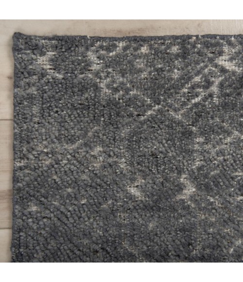 Rizzy Home Hilton Gray HTN719 8 ft. X 10 ft. Rectangle Rug