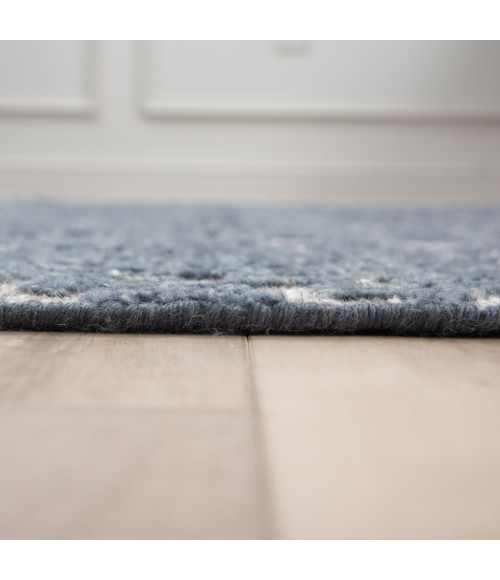 Rizzy Home Hilton Ivory/Gray HTN721 8 ft. X 10 ft. Rectangle Rug