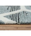 Rizzy Haven Area Rug HVN102 5' x 7'6" Gray