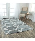 Rizzy Haven Area Rug HVN102 5' x 7'6" Gray