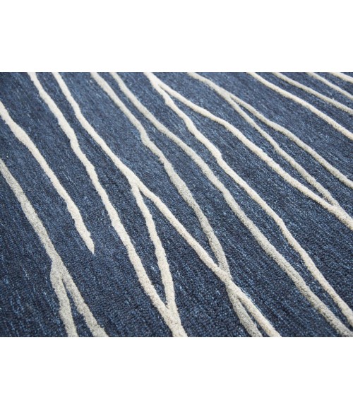 Rizzy Idyllic Area Rug ID970A 9' x 12' Navy