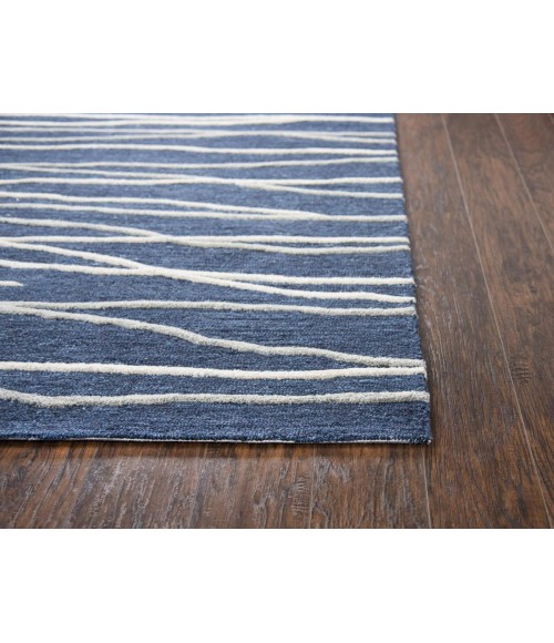 Rizzy Idyllic Area Rug ID970A 9' x 12' Navy