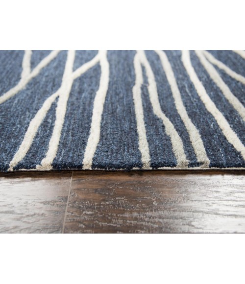Rizzy Idyllic Area Rug ID970A 9' x 12' Navy