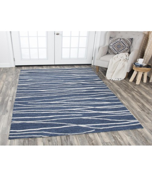 Rizzy Idyllic Area Rug ID970A 9' x 12' Navy
