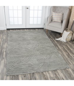 Rizzy Home Idyllic ID916A Gray Area Rug 5 ft. X 8 ft. Rectangle