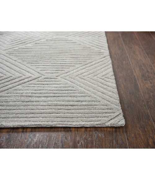 Rizzy Idyllic Area Rug ID916A 5' x 8' Gray