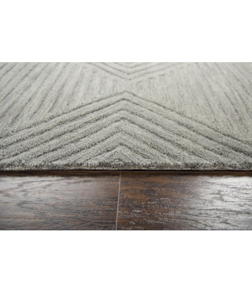 Rizzy Idyllic Area Rug ID916A 5' x 8' Gray