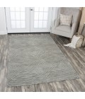 Rizzy Idyllic Area Rug ID916A 5' x 8' Gray