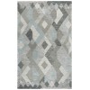 Rizzy Home Idyllic ID927A Dark Gray / Gray Area Rug 10 ft. X 13 ft. Rectangle