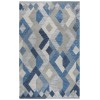 Rizzy Home Idyllic ID928A D. Blue / Blue Area Rug 10 ft. X 13 ft. Rectangle