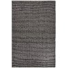 Rizzy Home Infinity Black/Gray INF680 7 ft. 9 in. X 9 ft. 9 in. Rectangle Rug