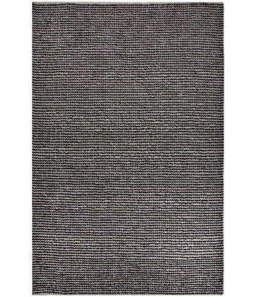 Rizzy Home Infinity Black/Gray INF680 7 ft. 9 in. X 9 ft. 9 in. Rectangle Rug