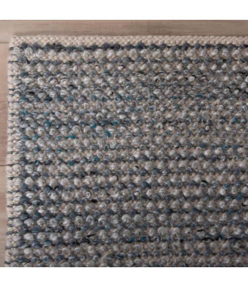 Rizzy Home Infinity Ivory/Lt.Blue INF681 7 ft. 9 in. X 9 ft. 9 in. Rectangle Rug