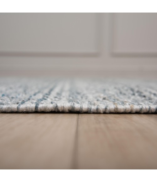 Rizzy Home Infinity Blue INF682 7 ft. 9 in. X 9 ft. 9 in. Rectangle Rug