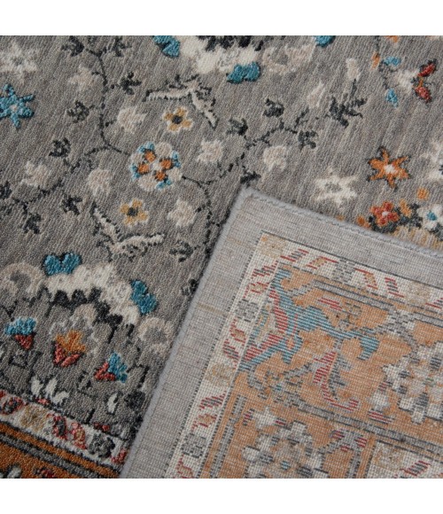 Rizzy Home Intrigue Gray ITG152 5 ft. X 8 ft. Rect. Rug