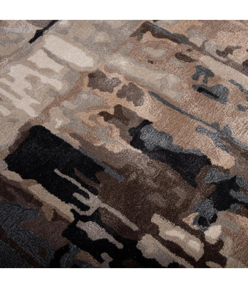 Rizzy Home Kinetic Tan KIN533 7 ft. 9 in. X 9 ft. 9 in. Rectangle Rug