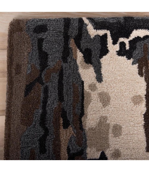 Rizzy Home Kinetic Tan KIN533 7 ft. 9 in. X 9 ft. 9 in. Rectangle Rug