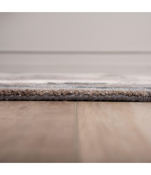 Rizzy Home Kinetic Tan KIN533 7 ft. 9 in. X 9 ft. 9 in. Rectangle Rug