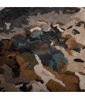 Rizzy Home Kinetic Tan/Multi KIN534 5 ft. X 8 ft. Rectangle Rug