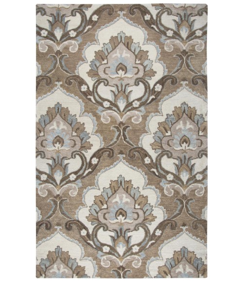 Leone Area Rug Rizzy Leone Area Rug LO9987 2'6" x 10' Mocha