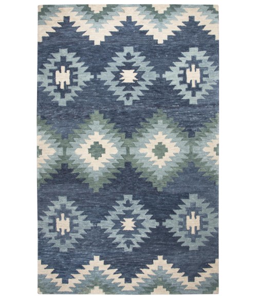Leone Area Rug Rizzy Leone Area Rug LO9997 2'6" x 8' Blue