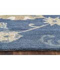Rizzy Leone Area Rug LO9985 10' Round Blue