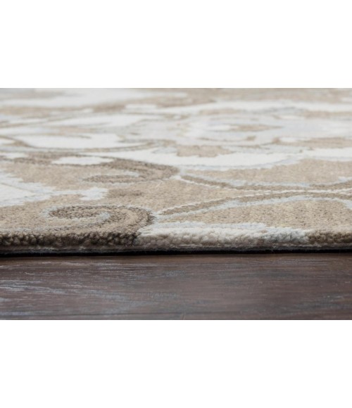 Leone Area Rug Rizzy Leone Area Rug LO9987 2'6" x 10' Mocha