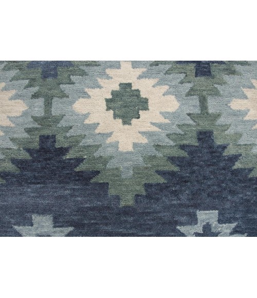 Leone Area Rug Rizzy Leone Area Rug LO9997 2'6" x 8' Blue