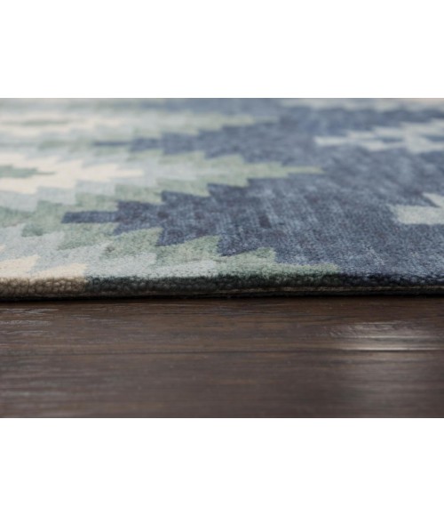 Leone Area Rug Rizzy Leone Area Rug LO9997 2'6" x 8' Blue