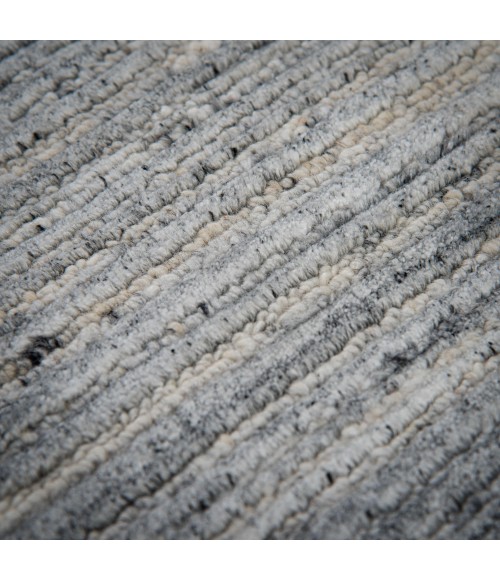 Rizzy Home Luxe Ivory/Gray LUX706 7 ft. 6 in. X 9 ft. 6 in. Rect. Rug