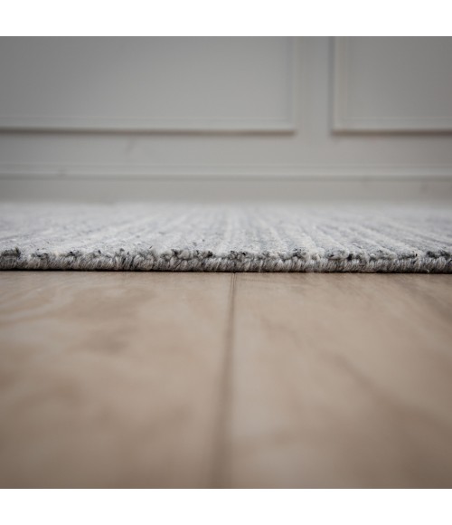 Rizzy Home Luxe Ivory/Gray LUX706 7 ft. 6 in. X 9 ft. 6 in. Rect. Rug