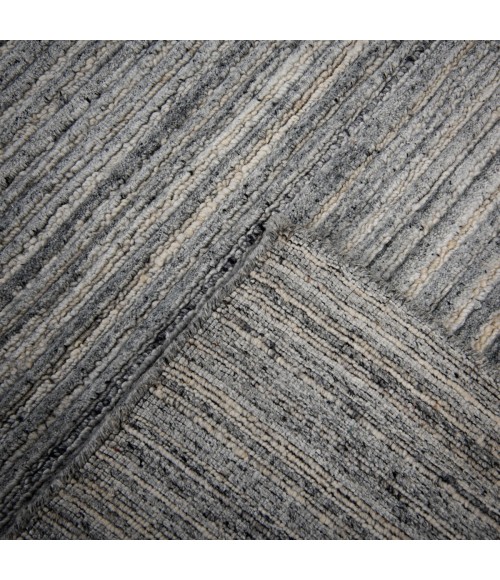 Rizzy Home Luxe Ivory/Gray LUX706 7 ft. 6 in. X 9 ft. 6 in. Rect. Rug