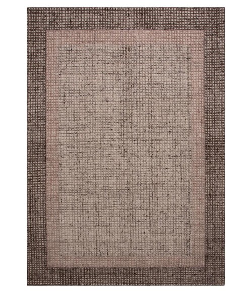 Rizzy Home Melbourne Brown MEL693 7 ft. 9 in. X 9 ft. 9 in. Rectangle Rug