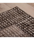 Rizzy Home Melbourne Brown MEL693 7 ft. 9 in. X 9 ft. 9 in. Rectangle Rug